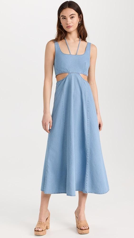 LNA Lorelei Chambray Dress | Shopbop Product Image