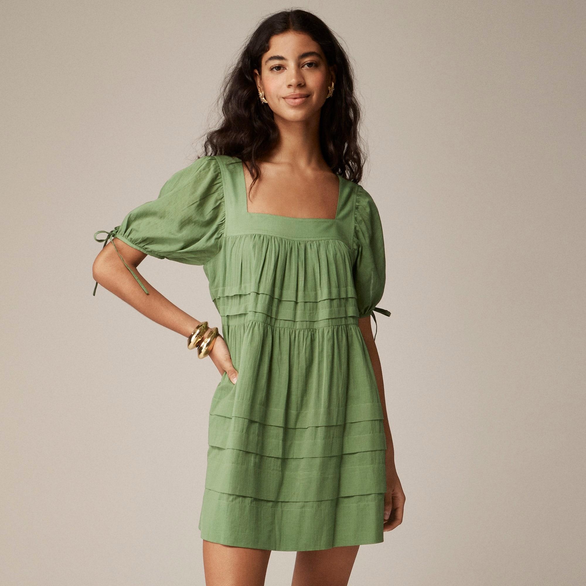 Calliste mini dress in cotton voile Product Image