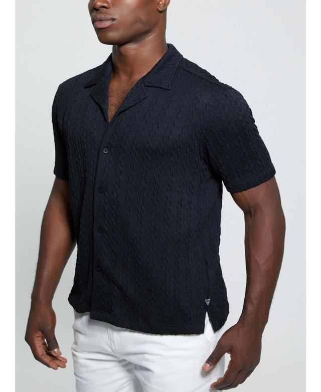 Guess Mens Colton Knit Shirt Product Image