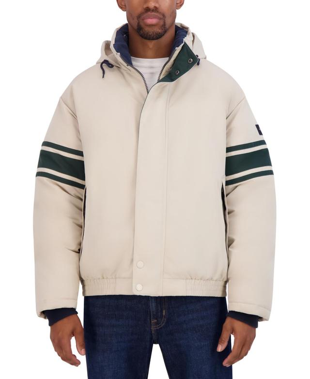 Nautica Mens Colorblocked Vintage Puffer Jacket Product Image