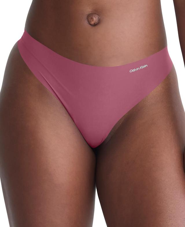 Calvin Klein Womens Invisibles Thong Underwear D3428 Product Image