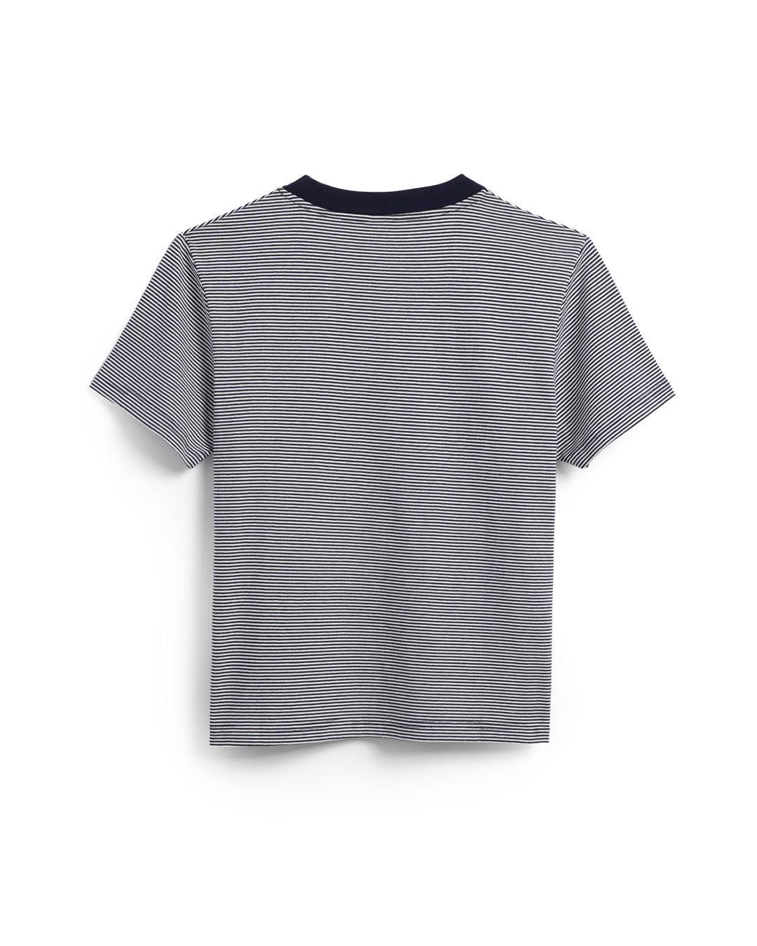 Women's Lowers Yarn-Dyed Knit Shirt - Navy Female Product Image