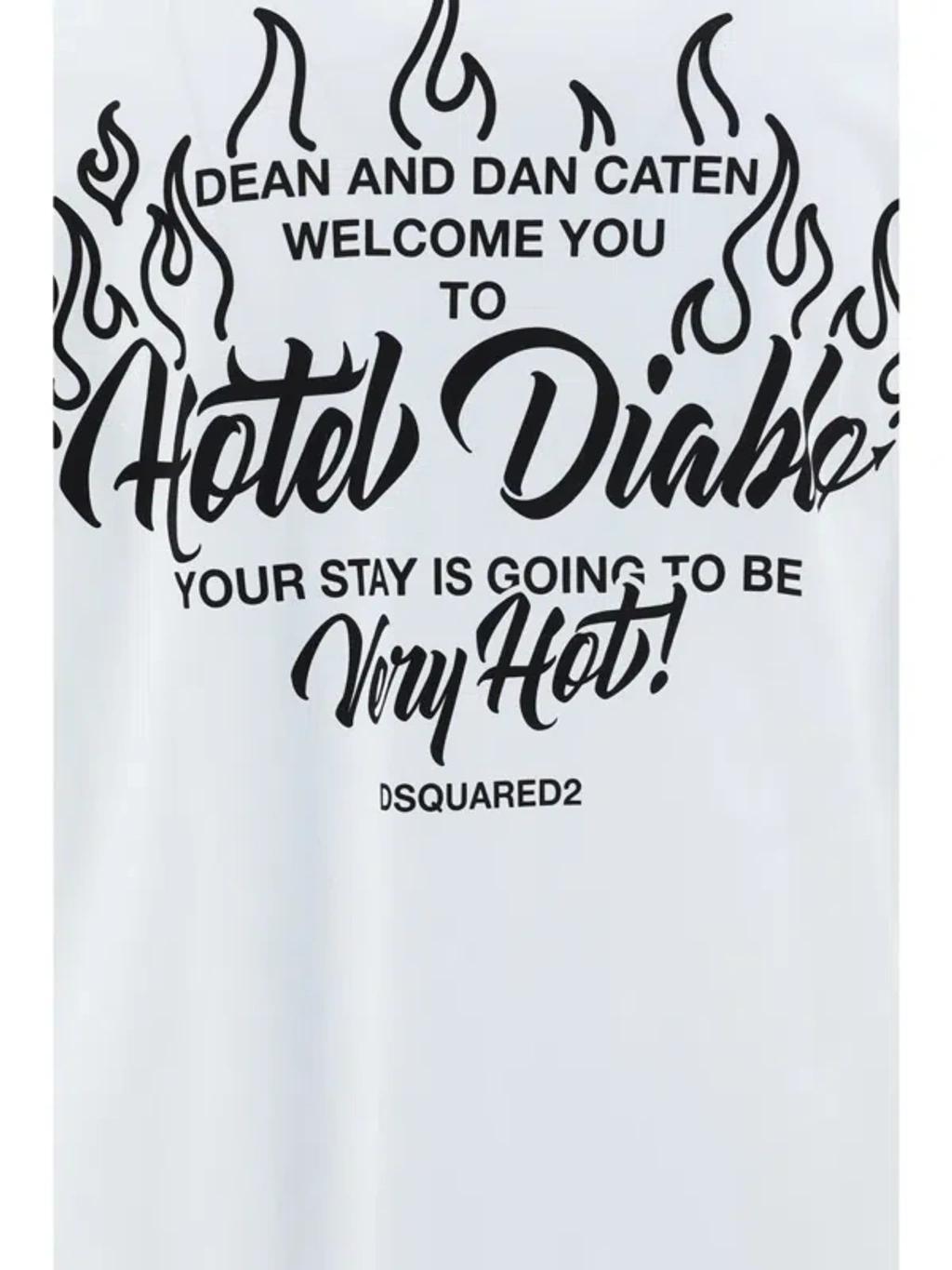 DSQUARED2 T-shirts In White Product Image