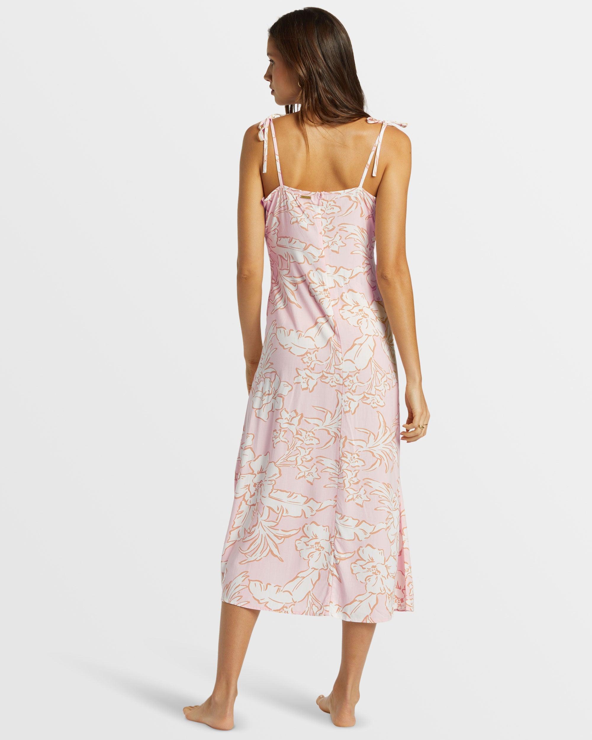 Sweet Sunshine Midi Dress - Feelin Peachy Female Product Image