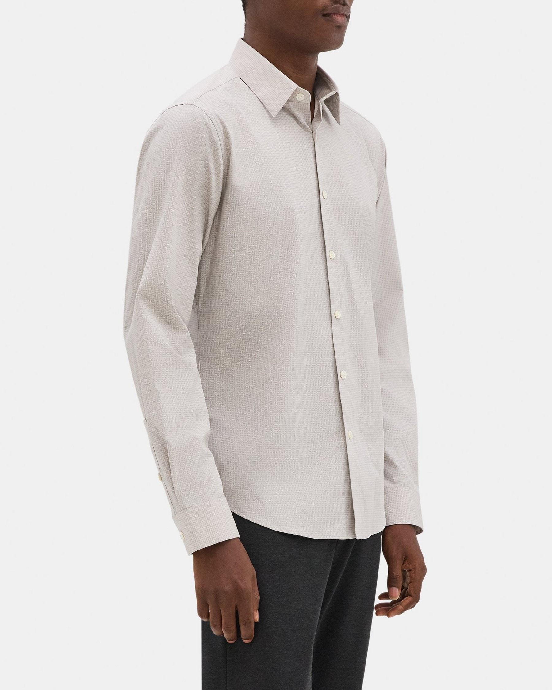 Tailored Shirt in Printed Cotton Product Image