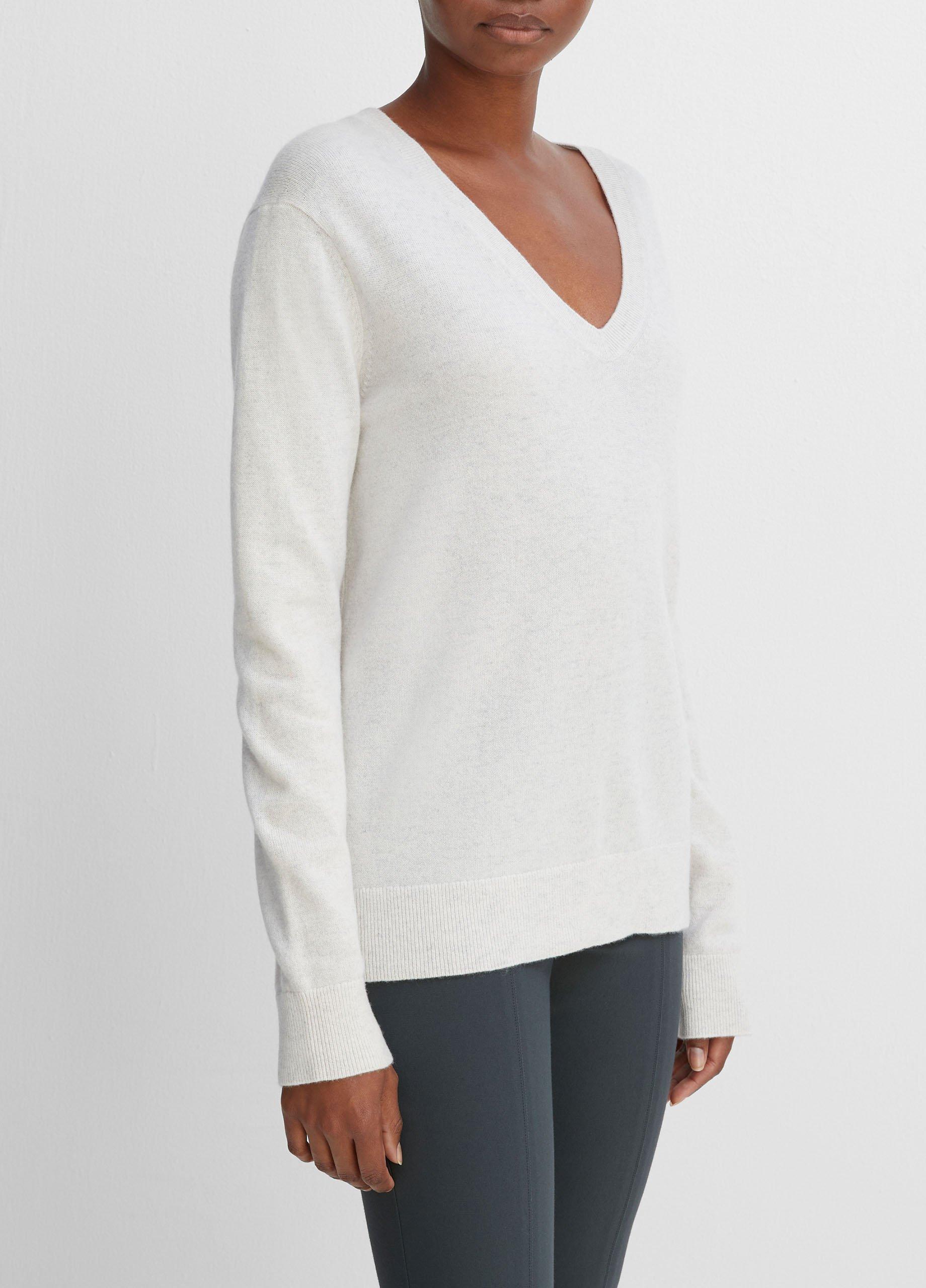 Cashmere Weekend V-Neck Sweater Product Image