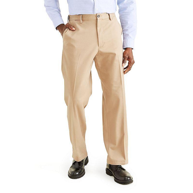 Dockers Easy Khaki D3 Classic Fit Pants (Cloud) Men's Clothing Product Image