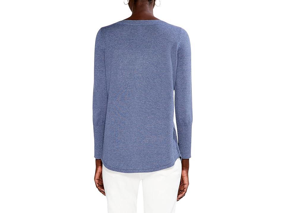 NIC+ZOE Vital Boatneck Sweater (Harbor ) Women's Sweater Product Image