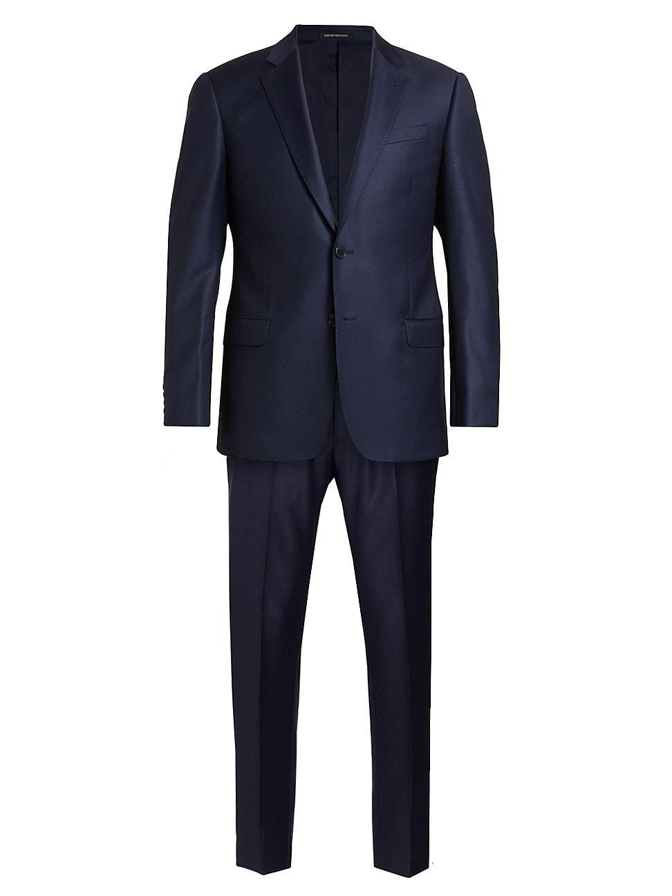 Emporio Armani G Line Sharkskin Wool Suit Product Image