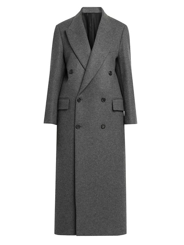 Hadi Wool-Cashmere Peacoat Product Image