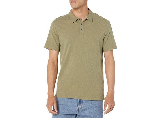 John Varvatos Victor Short Sleeve Polo K5787Z2 (Lichen ) Men's Clothing Product Image