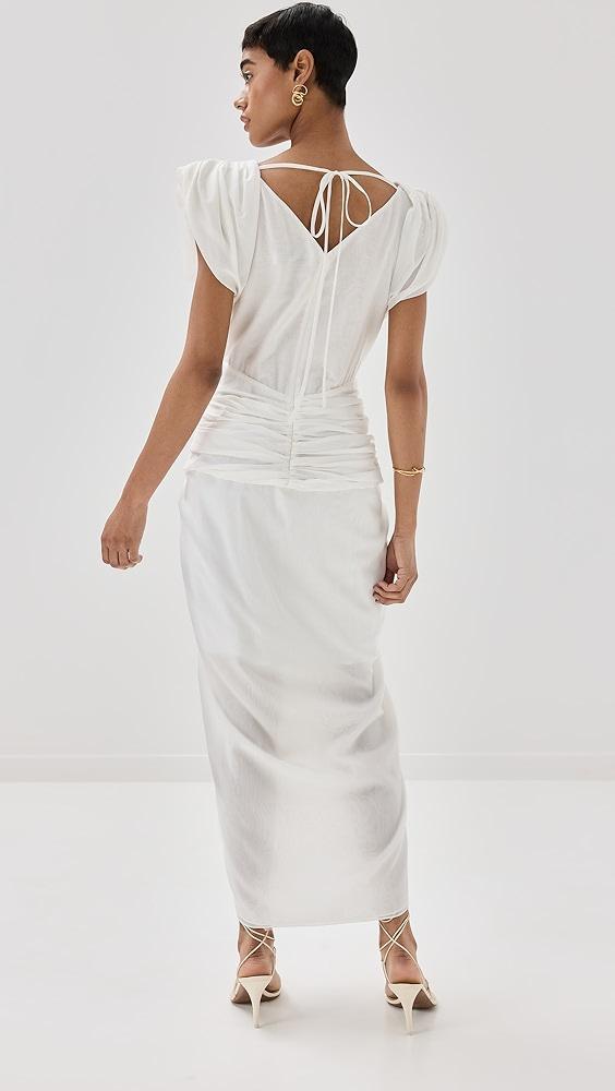 Prabal Gurung Draped Dress with Open Back | Shopbop Product Image