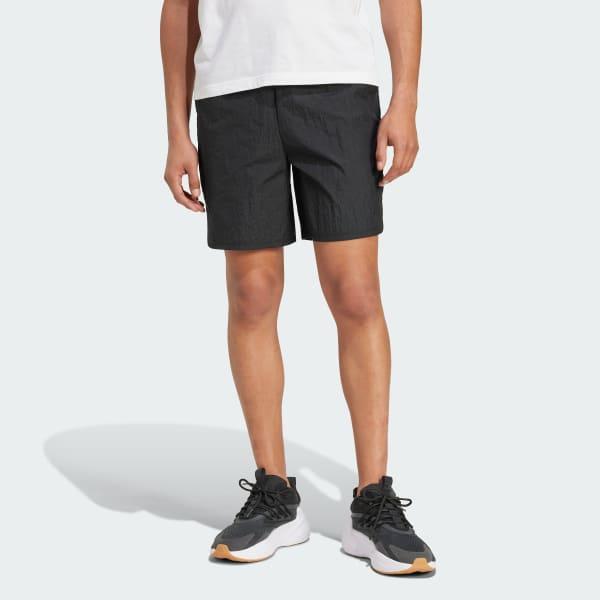 adidas City Escape Woven Shorts Black S Mens Product Image