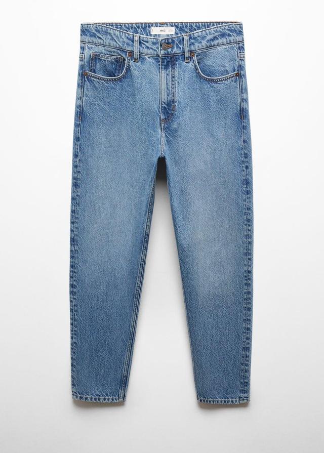 MANGO MAN - Tapered-fit jeans medium blueMen Product Image