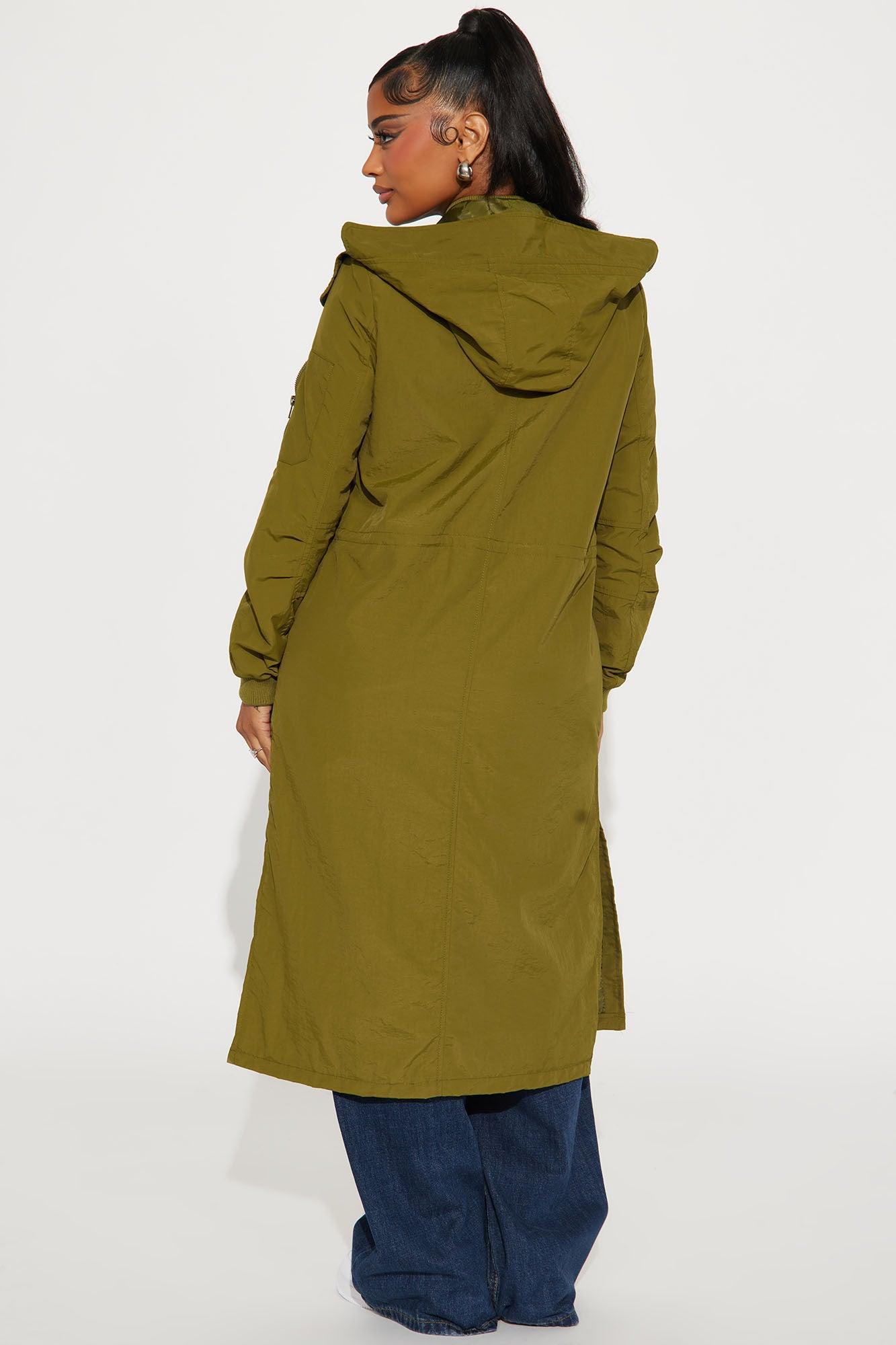 Cityscapes Anorak Jacket - Olive Product Image