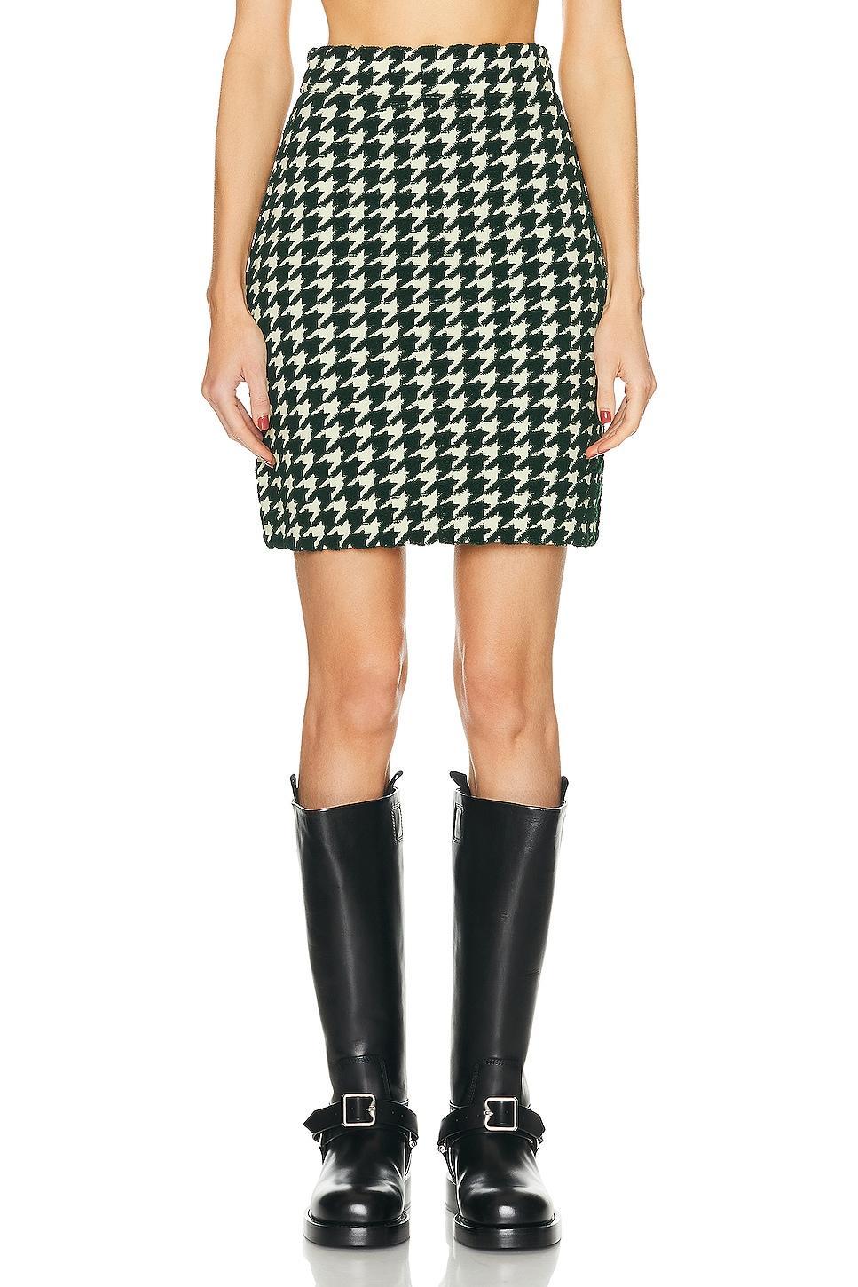 Burberry Mini Skirt Green. (also in M). Product Image