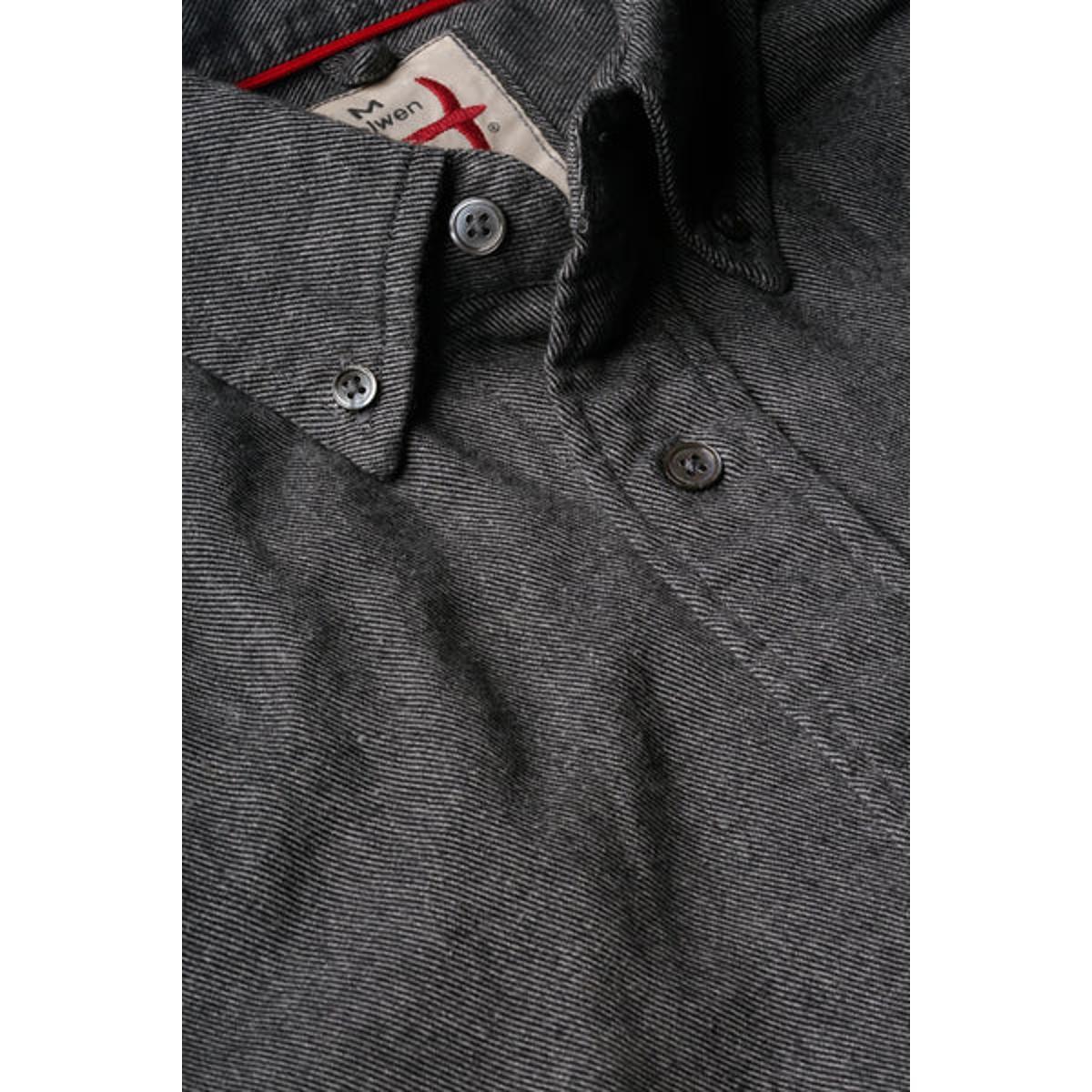 Flyweight Brushed Twill Button Down Smoke Product Image