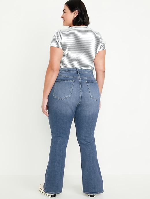 Extra High-Waisted Flare Jeans Product Image