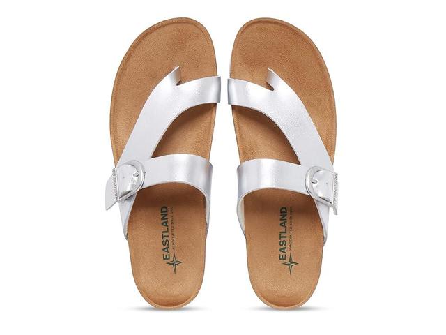 Eastland Shauna Women's Silver Sandal 9 M - Gender: female Product Image