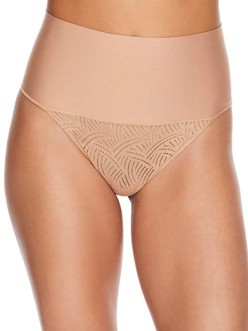 Maidenform Tame Your Tummy Lace Thong DM0049 Product Image