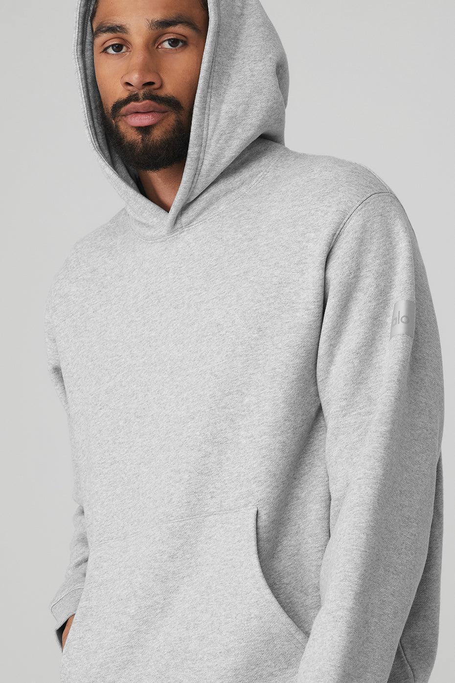 Renown Heavy Weight Hoodie - Athletic Heather Grey Product Image