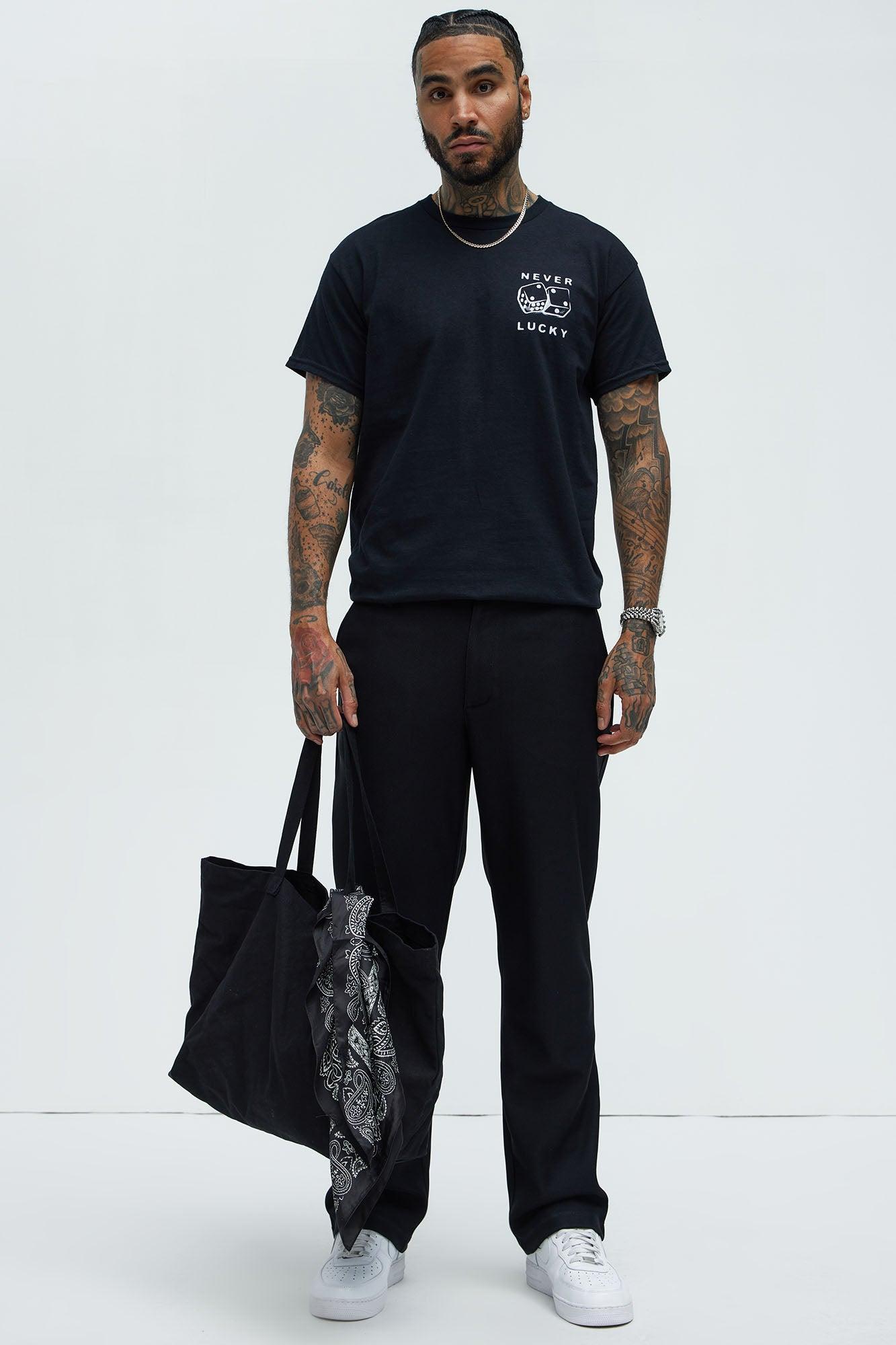 Never Lucky Short Sleeve Tee - Black Product Image