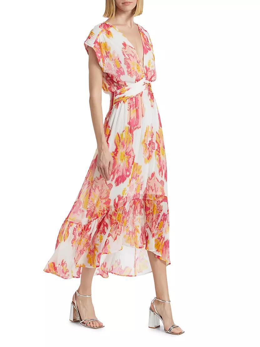 Rachel Floral Midi-Dress Product Image