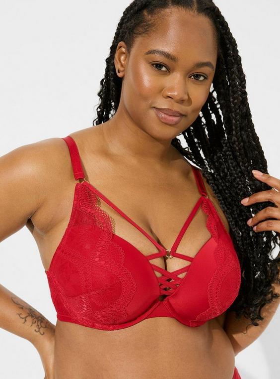 XO Plunge Push-Up Bra Product Image