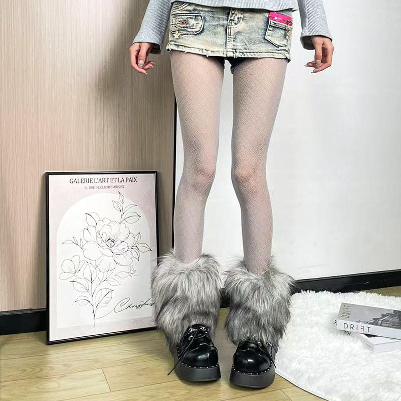 Fluffy Leg Warmers Product Image