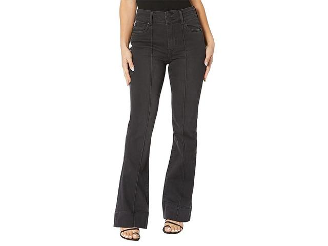 KUT from the Kloth Ana High-Rise Flare Double Waistband Wide Hem in Descriptive (Descriptive) Women's Jeans Product Image