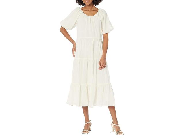 MANGO Biel-H Dress (Natural White) Women's Clothing Product Image