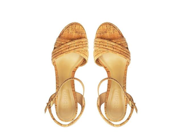 Schutz Latifah Platform (Natural) Women's Sandals Product Image