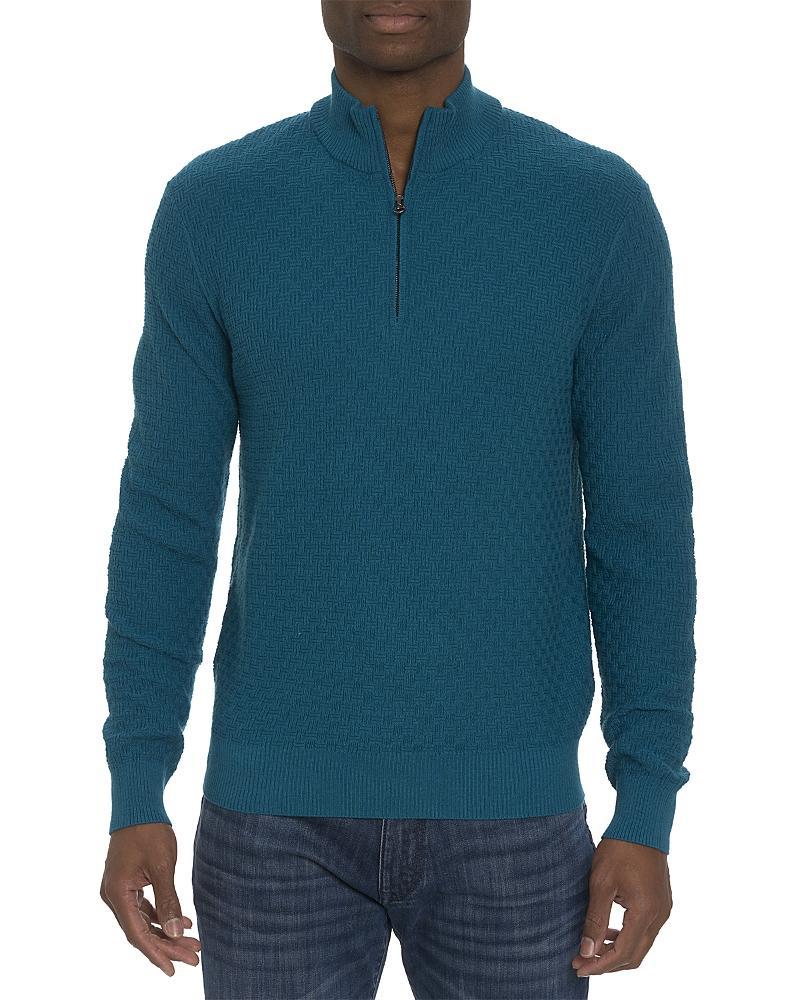 Mens Reisman Jacquard Sweater Product Image