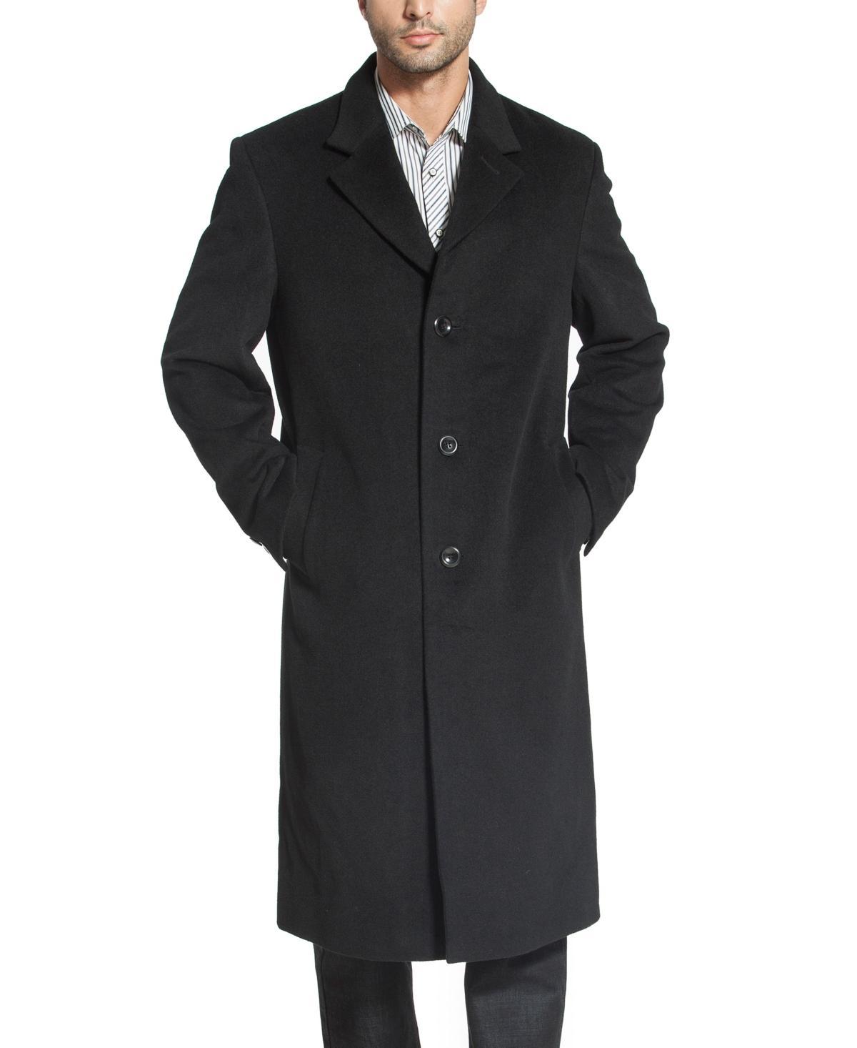 Bgsd Men Henry Wool Blend Long Walking Coat Product Image