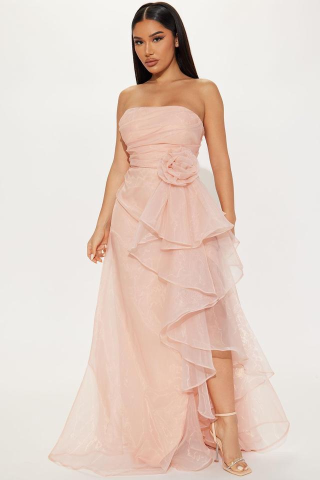 Rosalie Maxi Dress - Blush Product Image