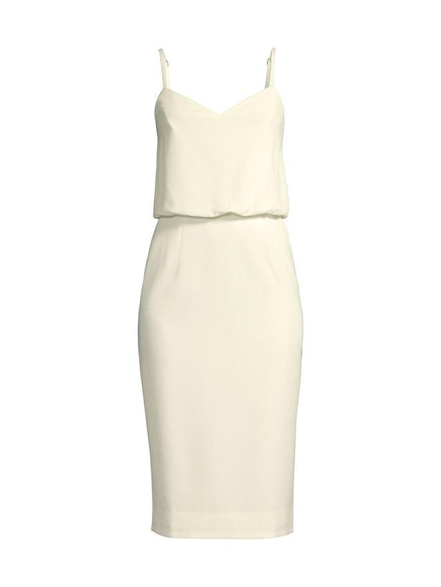 Dress the Population Alondra Blouson Sheath Dress Product Image