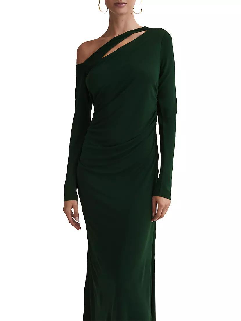 Delphine One-Shoulder Maxi Dress Product Image