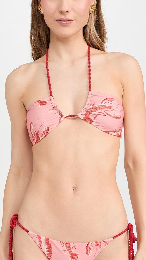 FARM Rio Lobsters Bikini Top | Shopbop Product Image