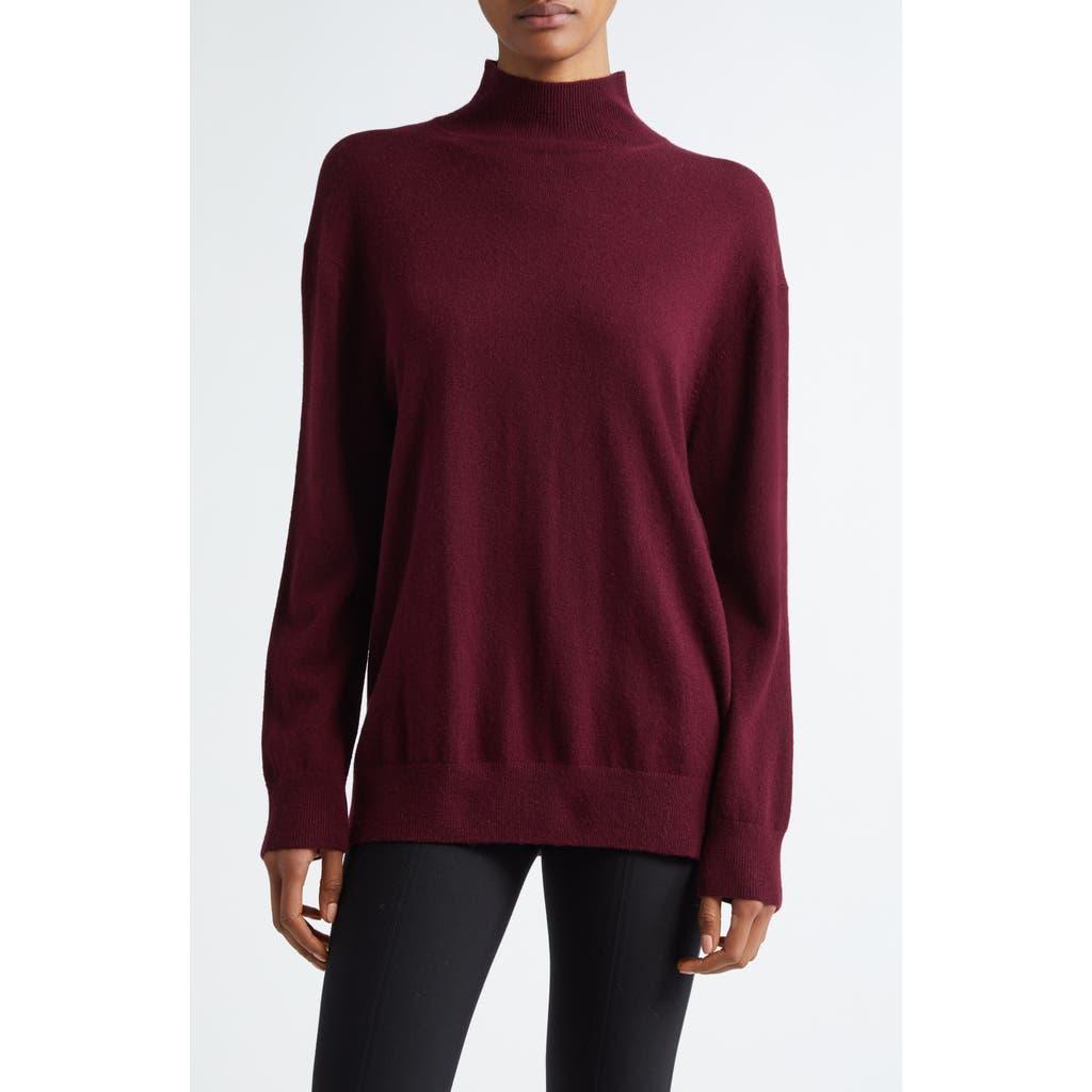 Cashmere Turtleneck Sweater In Red Product Image