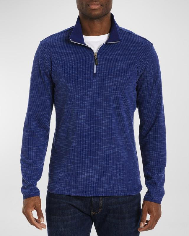 Mens Adrift Quarter-Zip Knit Sweater Product Image