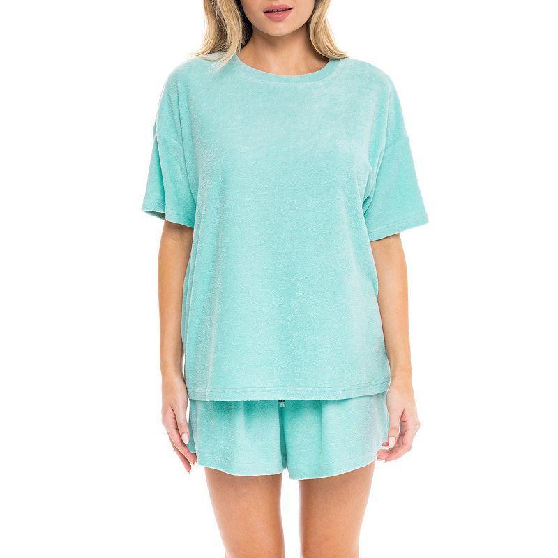 Womens Jordan Taylor Terrycloth Swim Cover-Up Shirt Product Image