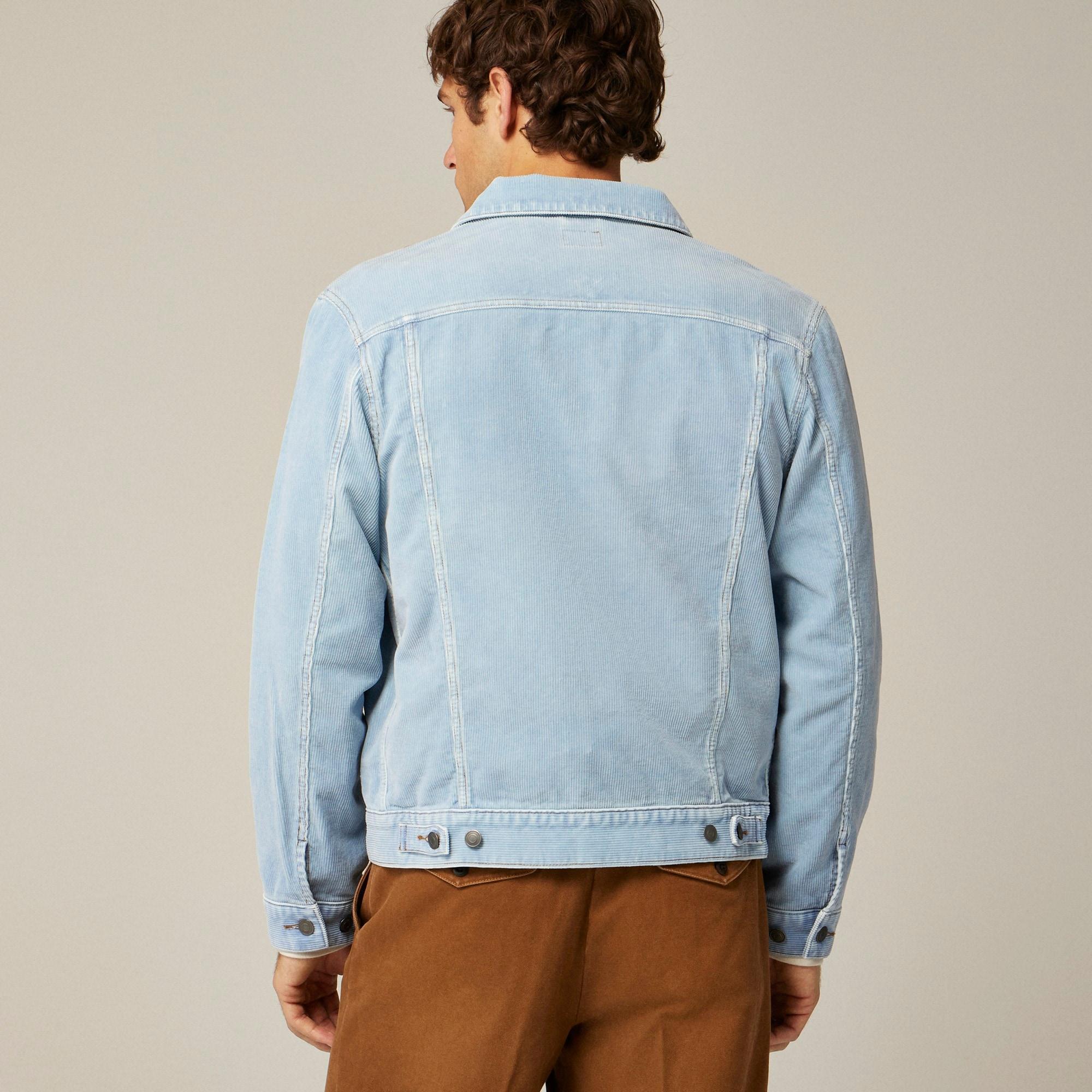 Trucker jacket in 11-wale corduory Product Image