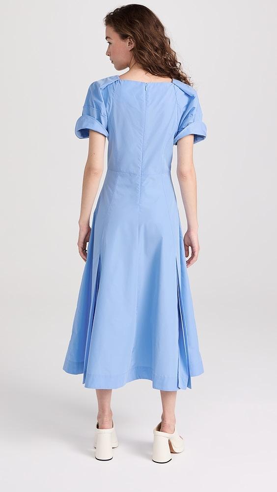 3.1 Phillip Lim Collapsed Bloom Sleeve Belted Dress | Shopbop Product Image