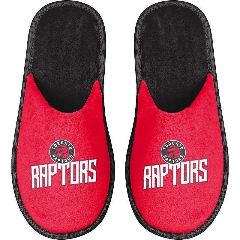 Mens FOCO Toronto Raptors Scuff Slide Slippers Product Image