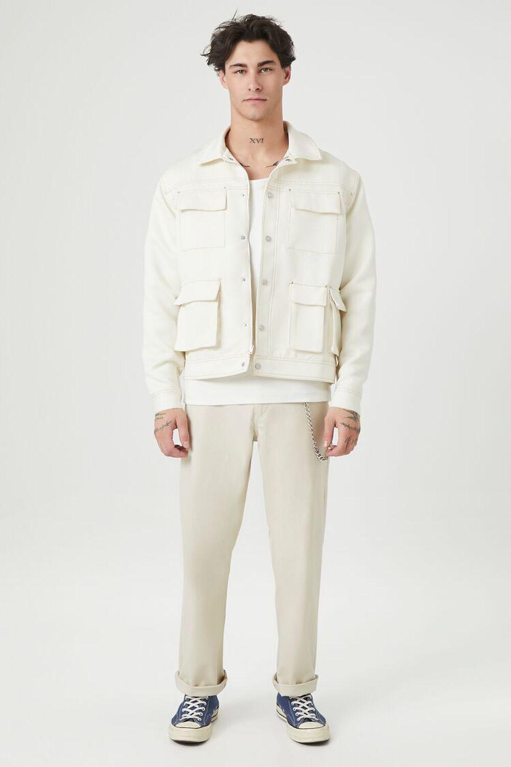 Cargo Trucker Jacket | Forever 21 Product Image