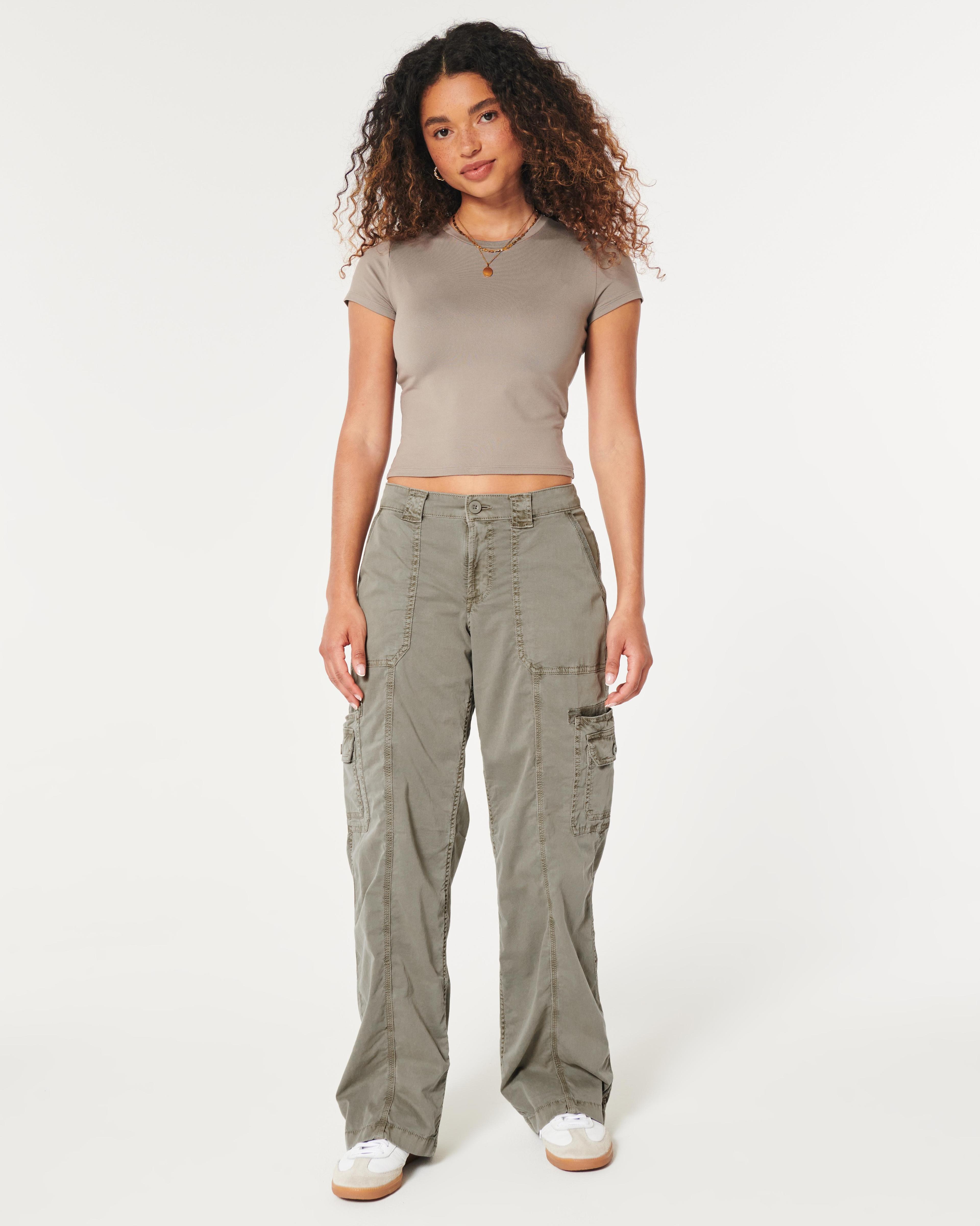 Low-Rise Baggy Cargo Pants product image