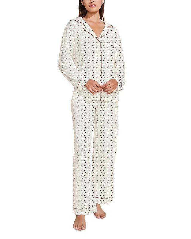 Eberjey Gisele Print Jersey Knit Pajamas Product Image