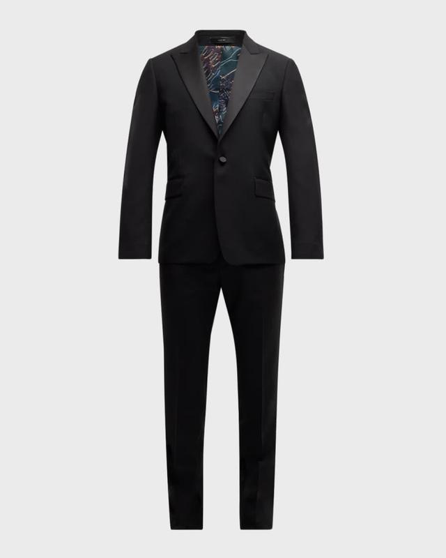 Men's Tailored-Fit Peak Lapel Tuxedo Product Image