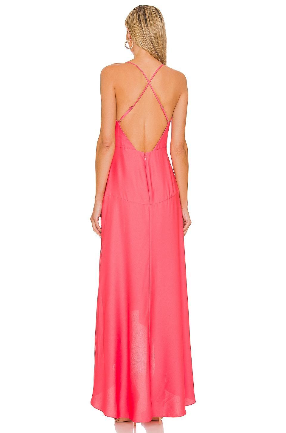 Crossback Evening Dress BCBGMAXAZRIA Product Image