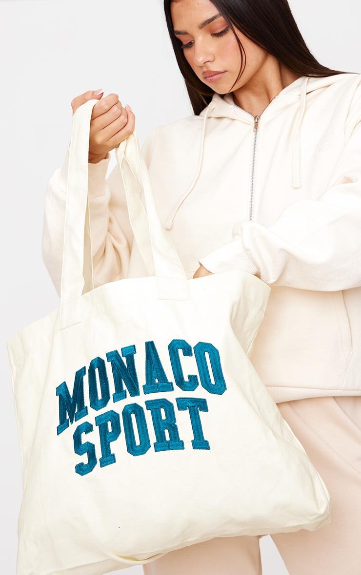 Cream 'Monaco' Tote Bag product image